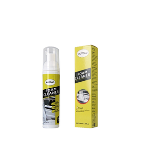 Nettoyant mousse multifonctionnel <span class=keywords><strong>AUTOGO</strong></span> pour l'intérieur de la voiture, sièges en cuir, double usage pour la voiture et la maison, sans rinçage, 100 ml - Product Image 1