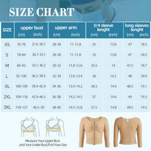 Gran oferta de fábrica, <span class=keywords><strong>liposucción</strong></span>, aumento de senos, cirugía, recuperación, brazo de alta compresión, adelgazamiento, Control de barriga, moldeadores corporales, Tops - Product Image 6