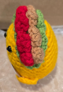 Mini fleur en crochet faite à la main pour le soutien émotionnel, cadeaux de Noël et d'anniversaire pour amies, femmes, travailleuses, hommes, personnel, sœurs - Product Image 3