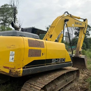 Excavadora S-umitomo SH210-6 usada, de fabricación japonesa original, excavadora hidráulica de 21 toneladas en buen estado. - Product Image 2