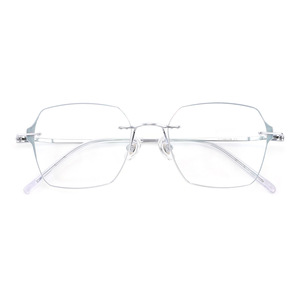 Siêu nhẹ Titanium TR90 unisex kính khung thời trang đồng bằng lưỡi kinh doa-phong cách kính đọc sách - Product Image 5