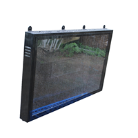 Gabinete de Monitoreo para Piso de Fábrica, Acero Galvanizado, IP55, Resistente a Químicos, Ventana de Visualización de Vidrio Templado, Recubrimiento en Polvo, Personalizado