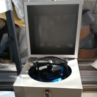 Broyeur à poudre fine GOLD 250cc, processeur d'échantillons de charbon, pulvérisateur à anneau, personnalisable OEM, certifié GS, pour usage en laboratoire GS-9A1001