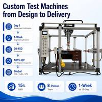 Máquina de Prueba de Fatiga por Carga Estática para Mesas de Oficina, 2000N, Carga Horizontal y Vertical, Prueba de Durabilidad de Escritorios para Laboratorio de Control de Calidad