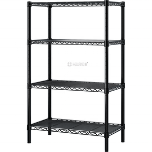 Ahorro de espacio, soporte ajustable <span class=keywords><strong>para</strong></span> alimentos de 4 niveles, organizador de almacenamiento de <span class=keywords><strong>cocina</strong></span> pequeño duradero, estante de utilidad de alambre, estantes, estante de unidad - Product Image 5