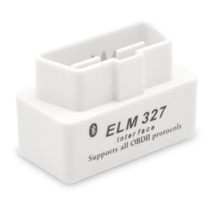 화이트 BT OBD2 미니 Elm327 V2.1 코드 리더 범용 자동차 진단 도구 자동 스캐너 - Product Image 1