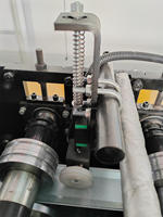 Cadre carré de haute qualité formant la machine Rouleau de cadre de filtre à air chauffant en acier galvanisé formant
