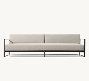 Juego de Muebles de Jardín de Aluminio Estilo Moderno, Venta Caliente de Fábrica en MÁLAGA, Muebles de Jardín de Lujo Contemporáneos, Sofá de Metal de Alta Gama - Product Image 1