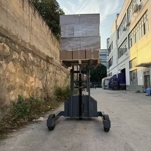 2m 1.5 Ton Rough <strong>Terrain</strong> Electric Stacker Fully Automatic Hydraulic Pallet Jack <strong>Forklift</strong> for Mountain Lifting and Loading - Product Image 6