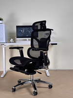Chaise de bureau ergonomique de massage en gros avec repose-pieds, Sillas De Escritorio, chaise de bureau de direction à dossier haut, Sedia Da Ufficio