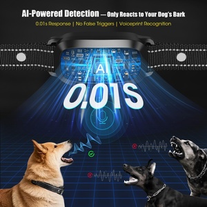 Collier <span class=keywords><strong>anti</strong></span>-aboiement statique, vibrations, avertissement sonore, étanche, rechargeable, <span class=keywords><strong>anti</strong></span>-aboiement pour chien - Product Image 3