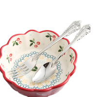 Ensemble de couverts de luxe en or pour les mariages, les dîners et les fêtes; couverts légers, couverts, prix compétitif de l'Ouest pour les hôtels étoilés