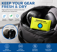 Déshumidificateur déshydratant rechargeable écologique Legreen FYD01 100g avec 80% d'ingrédients actifs, en format solide pour coffres-forts et camping-cars