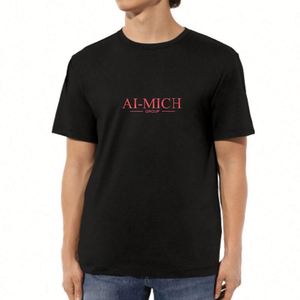 Design Factory Custom Logo Printed Men's T-Shirt 50% Cotton 50% Polyester Breathable Plain Blank Short Sleeves OEM Top Tops Tee - Product Image 3