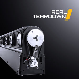 Dmx512 8 mắt 8x12W RGBW 4in1 dẫn chùm di chuyển thanh đầu cho sân khấu DJ Disco KTV hộp đêm sân khấu - Product Image 3