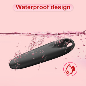 Vibrateur clitoridien compact, vibrateur à balle vibrant, noir, jouet de stimulation portable pour adultes - Product Image 4