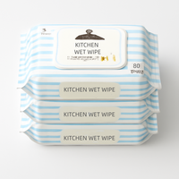 Lingettes humides multi-usages pour le nettoyage de la cuisine et de la maison, lingettes humides multi-usages pour surfaces