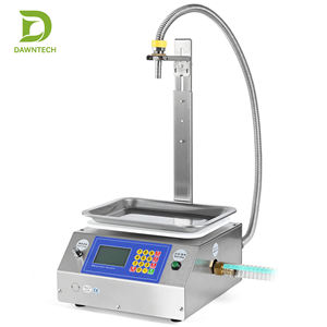 Machine de remplissage manuelle de liquides avec pompe à engrenages et balance pour eau, huile, vin, détergent, shampoing - Product Image 5