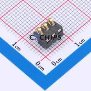 GT-BTP25003-0400A-010A Blade/Spring Contact Battery Connector SMD,P=2.5mm Connector Spring Contact Type 2.5mm 3P Vertical Mount - Product Image 1