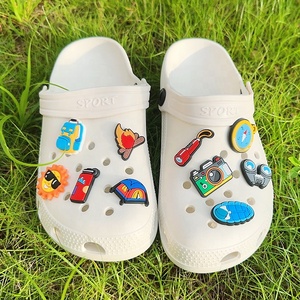 PVC Vsco Girl Life Summer Beach Shoe Charm Thème Hawaii Have a Funny Shoe Charms pour Sabots Accessoire de chaussure - Product Image 5