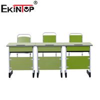 Muebles Escolares de Madera a Precio de Fábrica, Mesa y Silla de Escritura para Estudiantes, Oficina en Casa