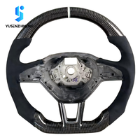 Volant de voiture personnalisé en fibre de carbone pour Skoda Octavia Mk3 VRS 2 3 Mk4 VRS Karoq SuperB Kodiaq RS Rapid Yeti 2013-2020