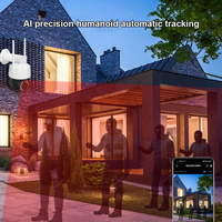 5MP 20X Wifi IP Caméra Couleur Nuit Version Suivi Automatique Sécurité 4G CCTV Caméra Extérieure PTZ Caméra