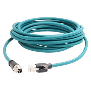 M12 <span class=keywords><strong>RJ45</strong></span> промышленный сетевой кабель высокоскоростной источник передачи, мягкие высокотемпературные устойчивые заводские прямые разъемы - Product Image 5