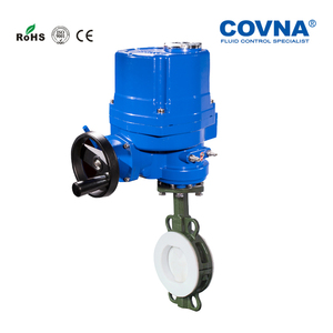 Válvula de Mariposa COVNA de Hierro Fundido con Conexión de Sello PTFE - Product Image 5