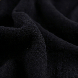 도매 100% 코튼 대나무 크레이프 린넨 스타일 의류 원단 봄철 가벼운 린넨 대나무 코튼 원단 드레스 셔츠용 - Product Image 5