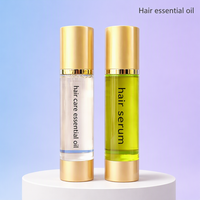 Minyak Rambut Organik OEM Argan Squalane Minyak Biji Anggur Perawatan Rambut Meluruskan Menghaluskan Melindungi Warna