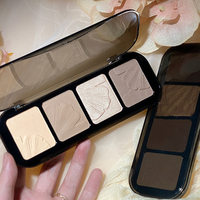 Palette de maquillage OEM ODM : Fard à joues mat, contour et illuminateur – Vente en gros d'usine de poudre compacte pour le contouring et l'illumination du visage
