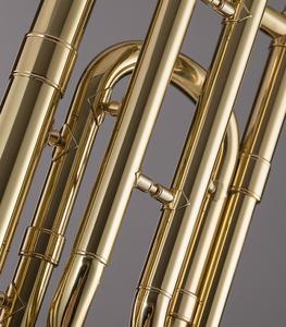 <span class=keywords><strong>Trombone</strong></span> ténor en Sib bémol intermédiaire avec F, comprenant embouchure, gants, chiffon de nettoyage et étui - Product Image 5
