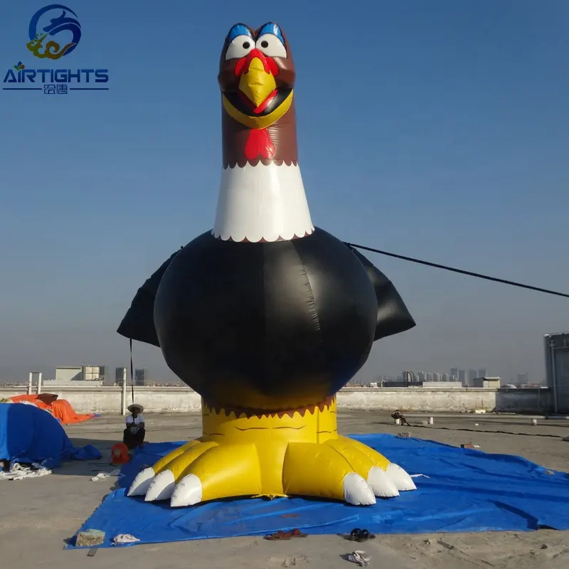Thanksgiving Day Decoratie Turkije Ballon Aangepaste Giant Opblaasbare Turkije Replica Ballon Voor Promotie
