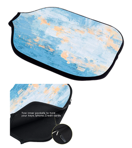 ฝาครอบไม้พายพิคเคิลบอลนีโอพรีนกันน้ำ สายรัดปรับระดับได้ ฝาครอบไม้พายพิคเคิลบอลแบบพกพา อุปกรณ์เสริมพิคเคิลบอล - Product Image 4