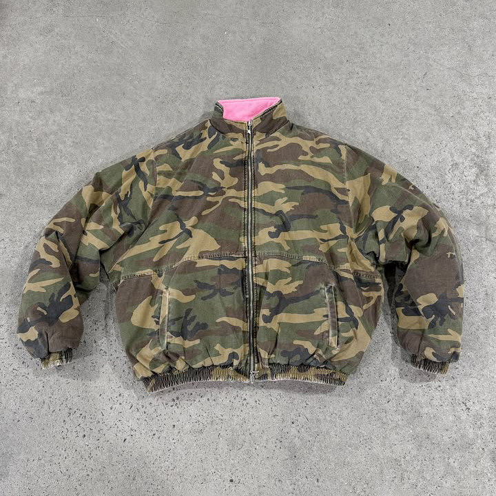 Wholesale Reversible Camo Jacket Comfortable & Lightweight
