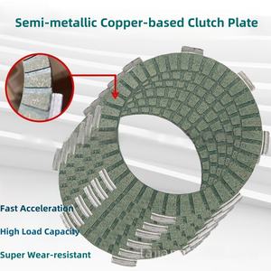 Pastillas de Freno al por Mayor, Placa de Embrague para Motocicleta, Pastillas de Freno de Alta Calidad para CG125, Placas de Fricción - Product Image 4