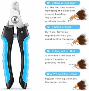 Tondeuse pour animaux de compagnie de haute qualité, coupe-ongles pour animaux de compagnie, kit de toilettage pour animaux de compagnie, accessoires pour chats - Product Image 4