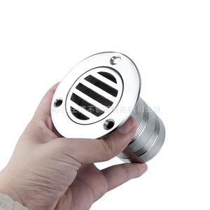 Drain de pont marin en acier inoxydable 316 avec couvercle anti-odeur intégré pour réparation de bateaux - Product Image 3