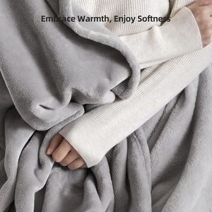 Chất Lượng Tốt Mịn Sang Trọng Phòng Khách Lông Cừu Chăn Mềm Polyester Flannel Ném - Product Image 5