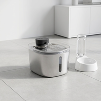 Fontaine à eau automatique pour animaux de compagnie, grande capacité, certifiée conformité et sécurité, pour les distributeurs mondiaux de produits pour animaux.