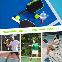 Raquettes de pickleball personnalisées JUSAIN Factory GEN 5, noyau en mousse de 16 mm d'épaisseur, surface texturée, vente en gros OEM