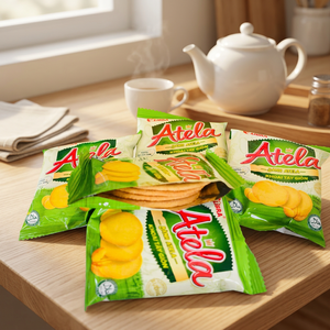 100% Pommes de terre fraîches - Chips croustillantes Atela, snack sucré et salé, 342g, emballage personnalisé |   OEM ODM Vente en gros - Product Image 4