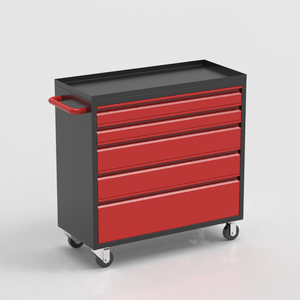 OEM 5-Drawer Heavy Duty Roller Cabinet Customizable Workshop <b>Tool</b> <b>Box</b> for Garage Use <b>Tool</b> Cabinets - Product Image 6