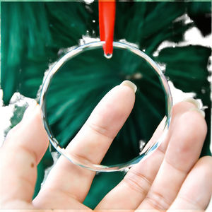 Kleine Fabrik verkauft blanko klare runde Kristallglas-Laser-gravierte Weihnachtsbaumschmuck-Anhänger, individuelle Dekoration, Souvenir - Product Image 5