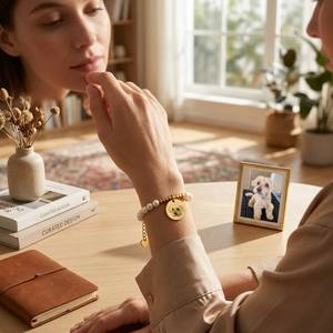 <span class=keywords><strong>Bracelet</strong></span> <span class=keywords><strong>anti</strong></span>-<span class=keywords><strong>stress</strong></span> rotatif personnalisé avec photo pour femme, <span class=keywords><strong>bracelet</strong></span> gravé avec nom, bijou <span class=keywords><strong>anti</strong></span>-<span class=keywords><strong>stress</strong></span>, cadeau - Product Image 2