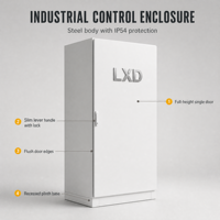 Boîtier de commande PLC VFD IP55, armoire de distribution d'automatisation industrielle, coque en acier thermolaqué, OEM ODM, logo personnalisé