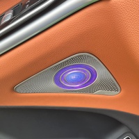 S-Klasse W223 Plug-and-Play Lautsprecherabdeckung mit 64 Farben Vier Türabdeckungen Ambientebeleuchtung für Mercedes-Benz W223