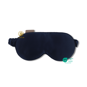 Lụa ngủ mặt nạ Mắt Bịt Mắt Headband máy bay du lịch mềm mịn SATIN LỤA ngủ mắt vá với dây đeo đàn hồi - Product Image 2