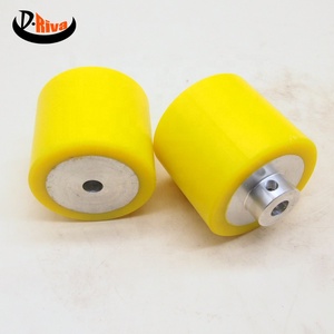 Rodillos de Plástico Recubiertos de Poliuretano Amarillo de Alta Calidad, Rodillos OEM - Product Image 5